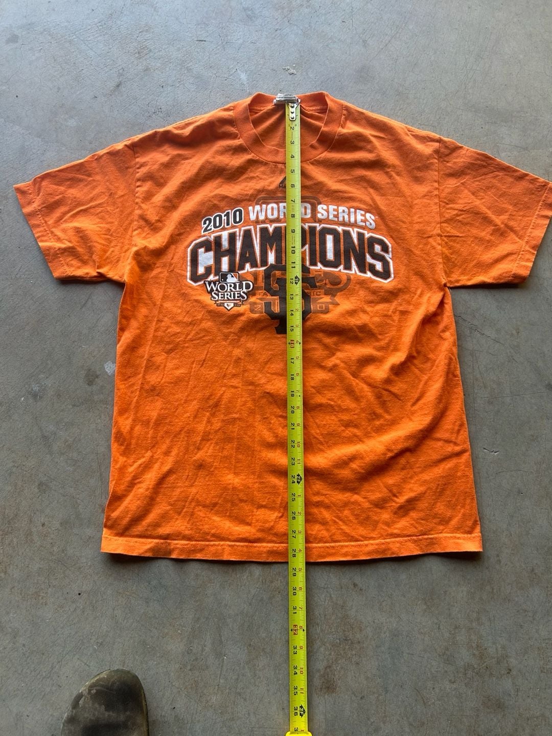 Majestic San Francisco Giants 2010 World Series Champions T-Shirt 4