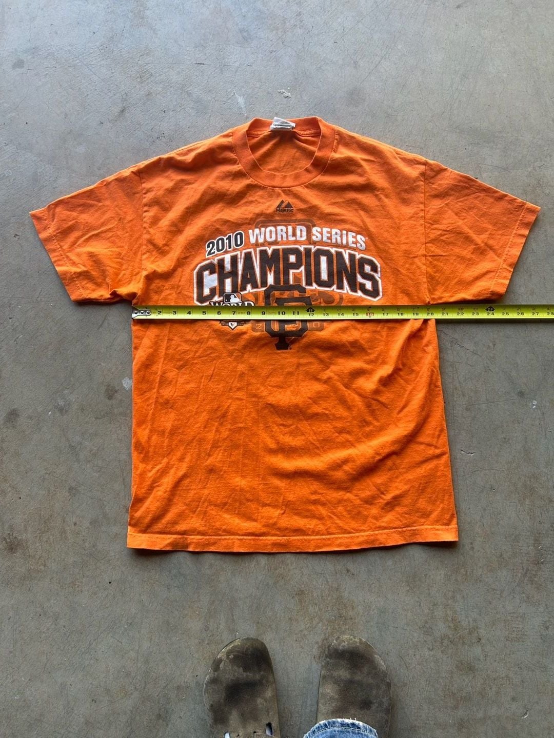 Majestic San Francisco Giants 2010 World Series Champions T-Shirt 5
