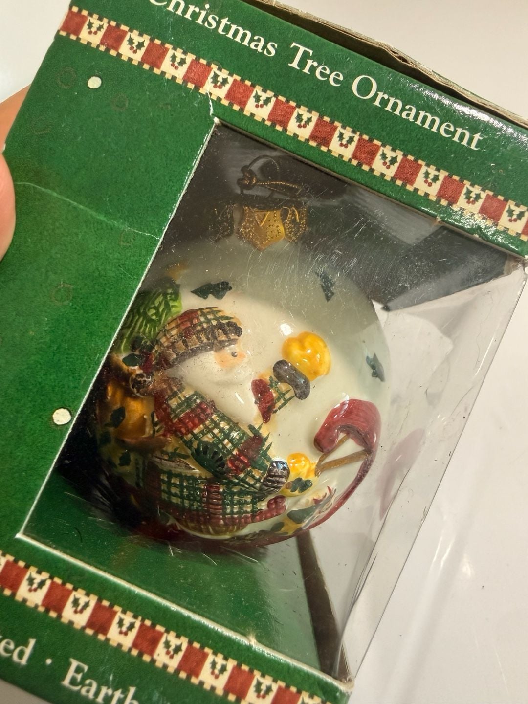 Debbie Mumm Sledding Characters Christmas Tree Ornament 3