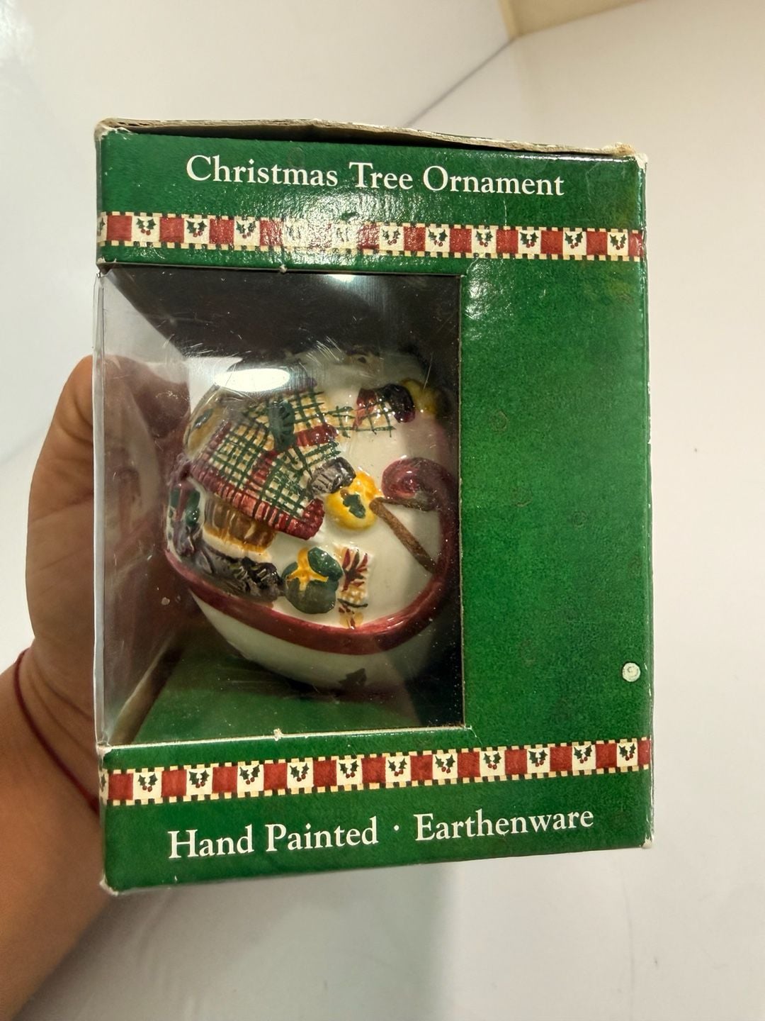 Debbie Mumm Sledding Characters Christmas Tree Ornament 5