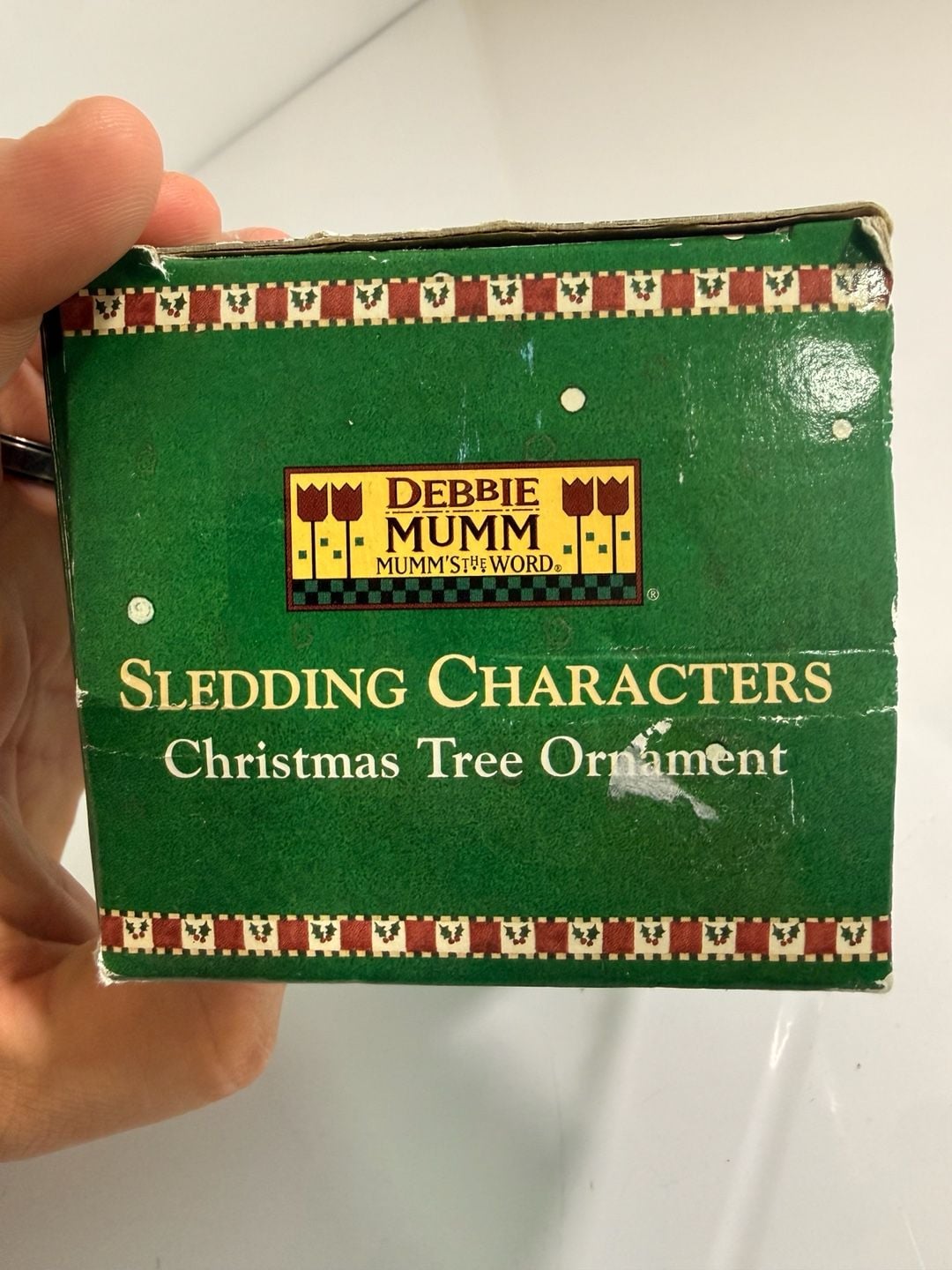 Debbie Mumm Sledding Characters Christmas Tree Ornament 6