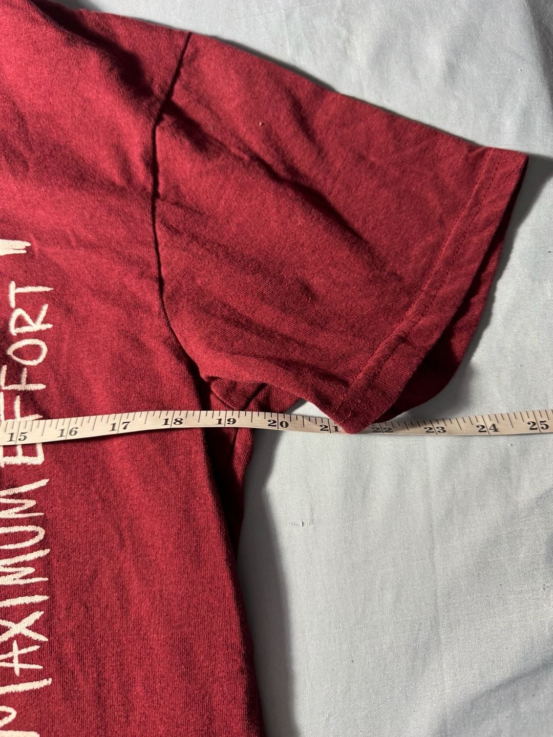 Marvel Deadpool Maximum Effort T-Shirt Size L Red 3
