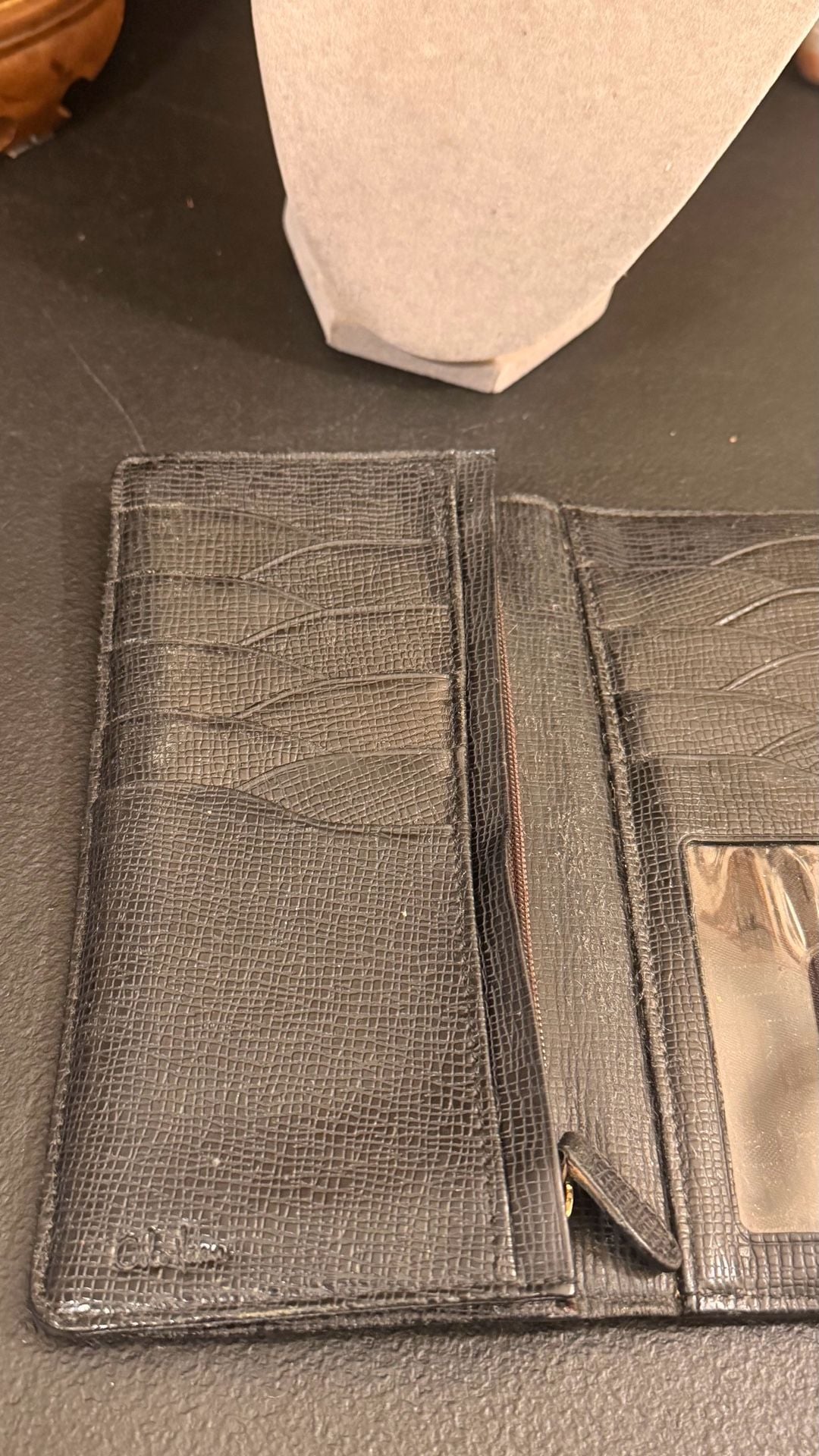 Cole Haan Black Leather Wallet 4