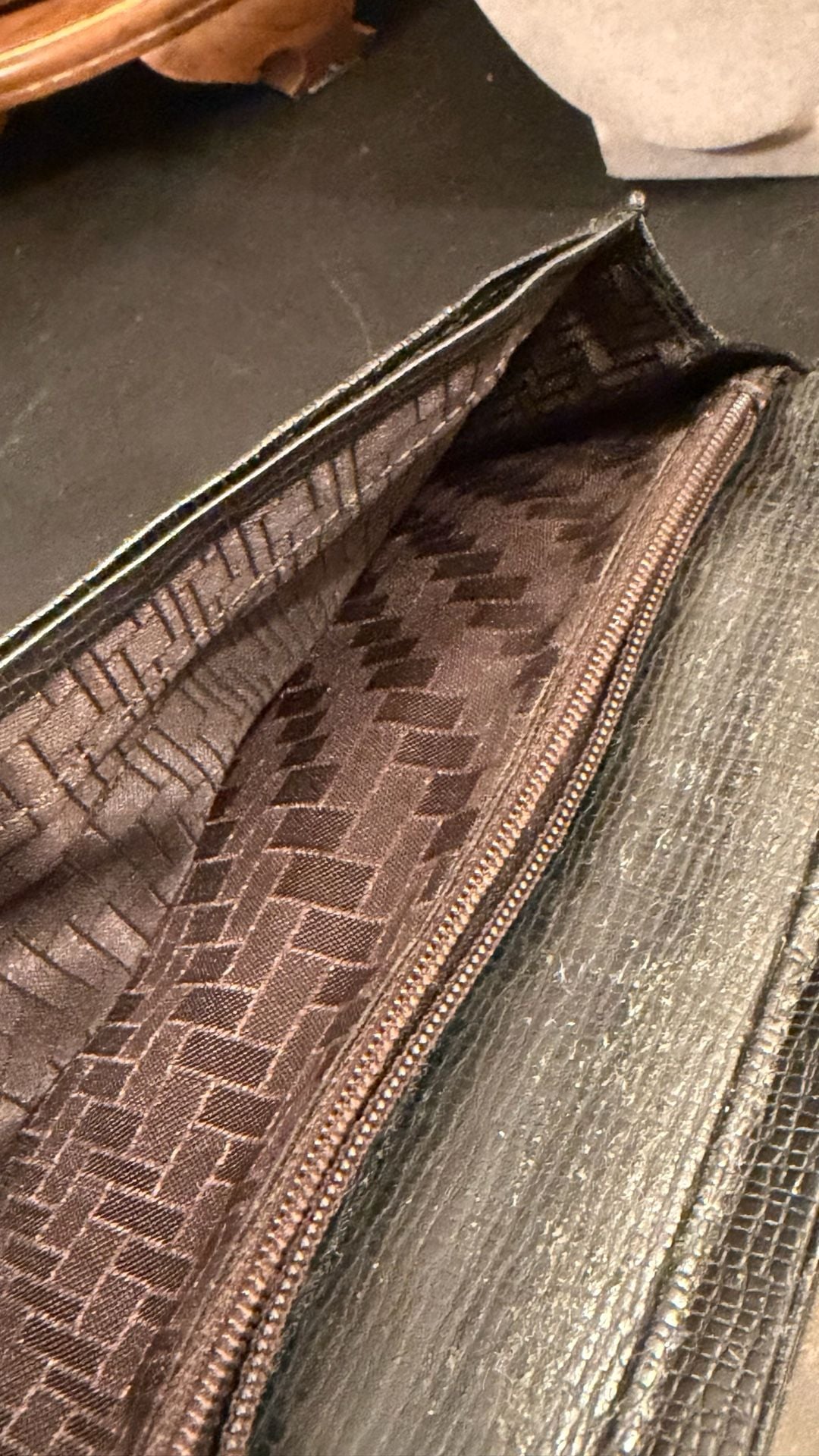 Cole Haan Black Leather Wallet 6
