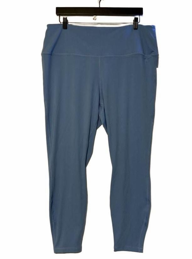 Amazon Essentials Leggings Size 3X Blue High Waist Activewear 2