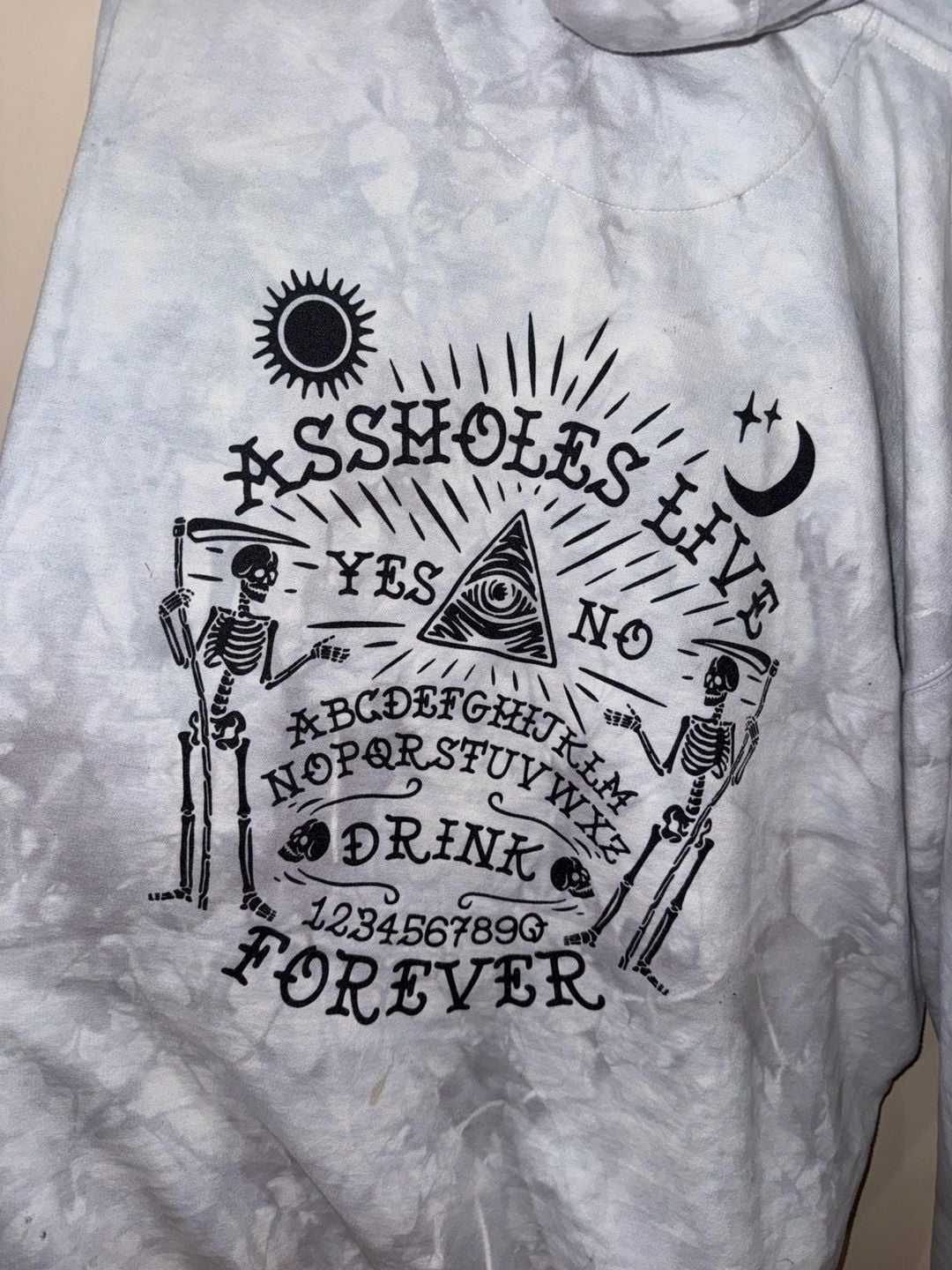 RIPNDIP Assholes Live Forever Hoodie Tie Dye 6