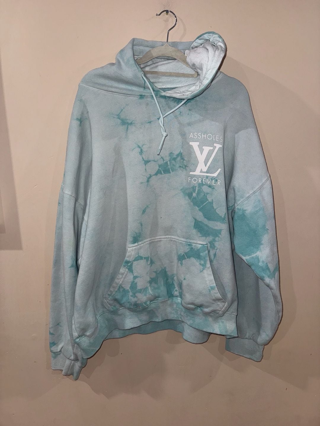 Louis Vuitton Assholes Forever Tie-Dye Hoodie 2