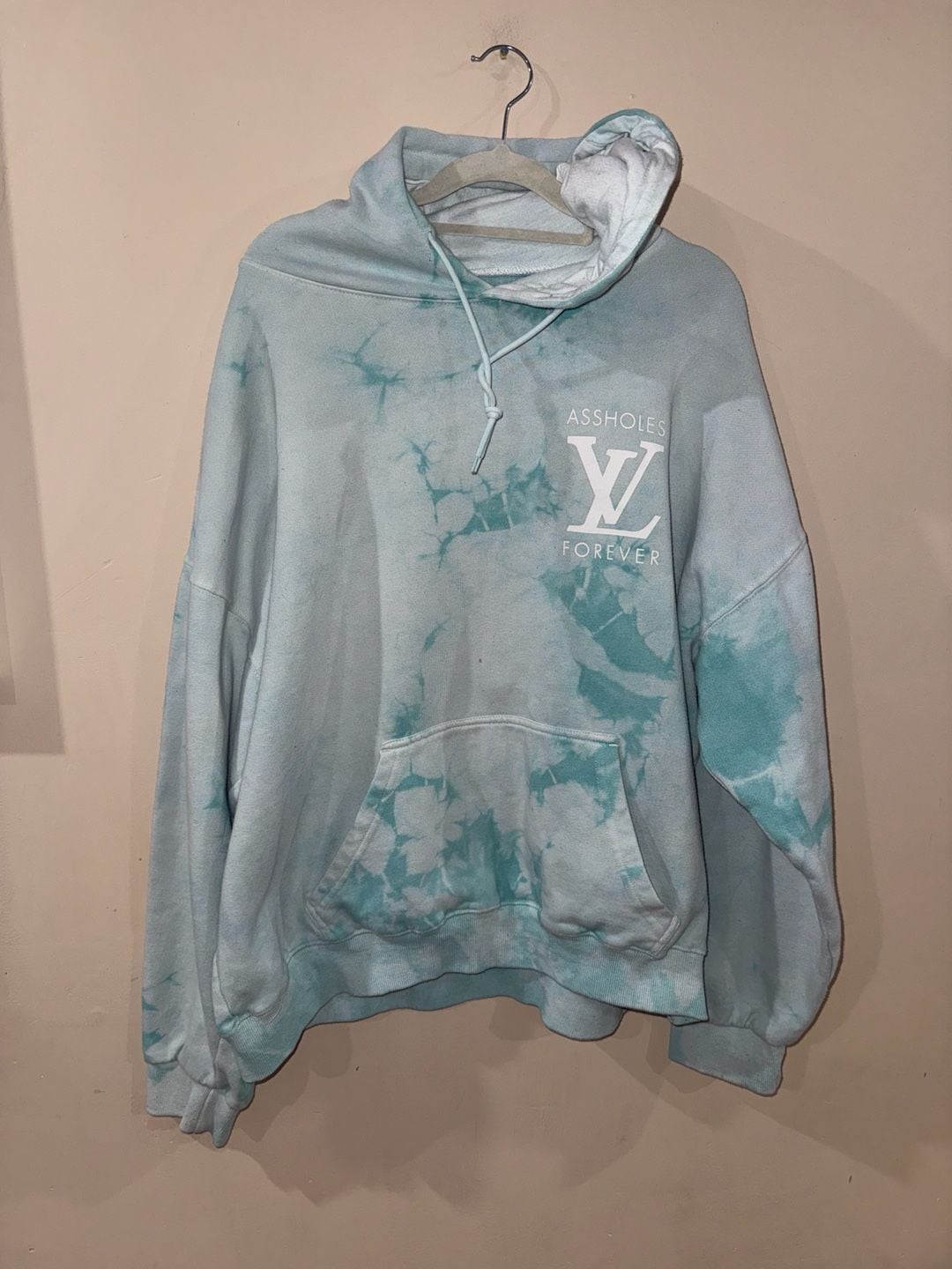 Louis Vuitton Assholes Forever Tie-Dye Hoodie 3