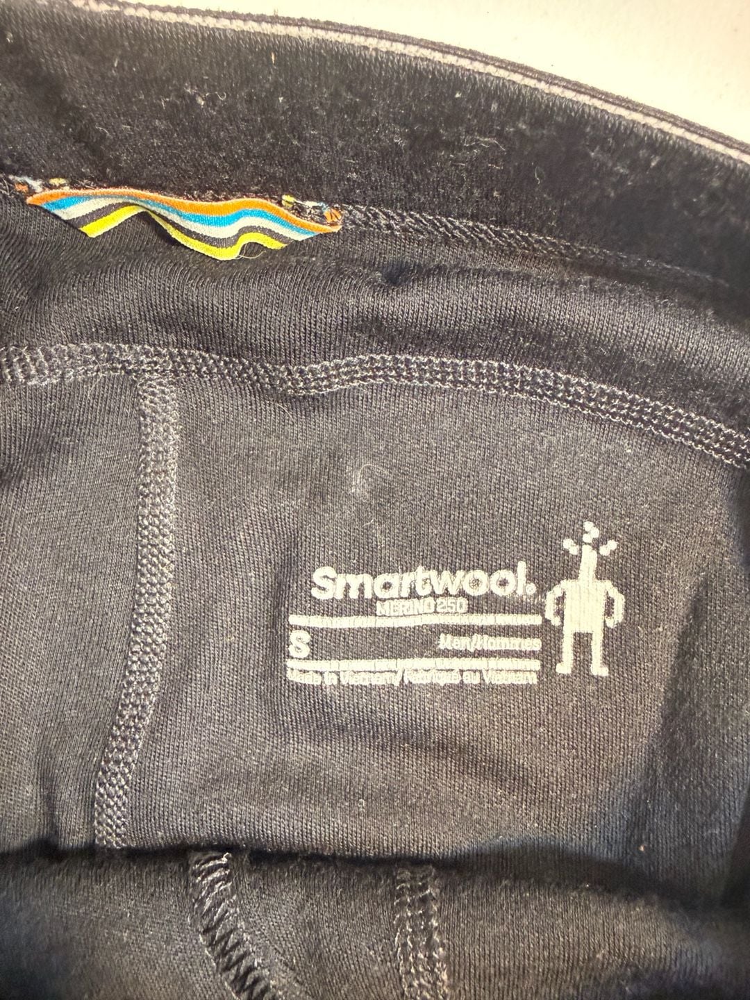 Smartwool Classic Thermal Merino 250 Base Layer Bottoms Small Black 4