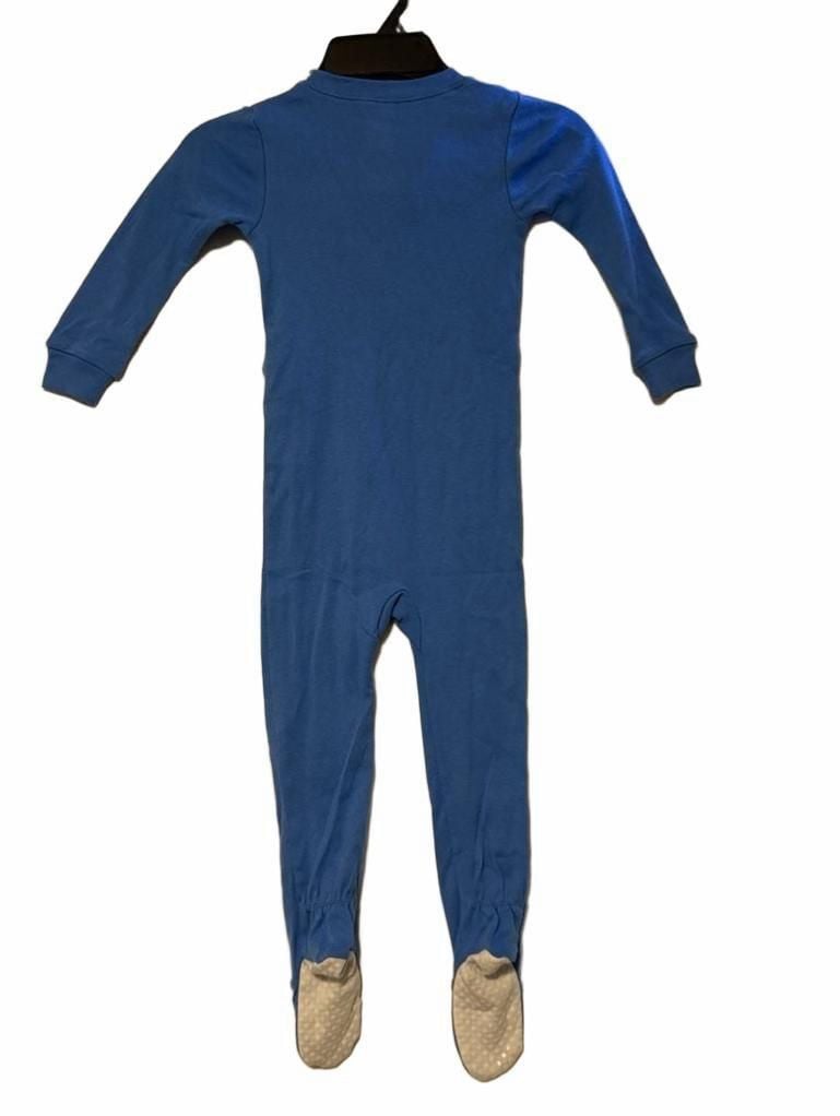 Amazon Essentials Marvel Wakanda Forever Footed Sleeper 24M Blue 6