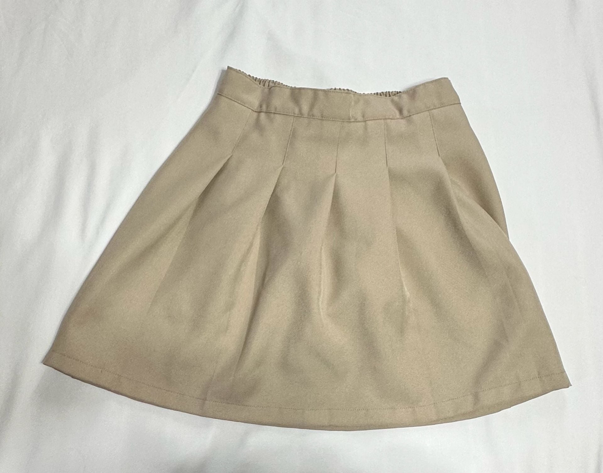 IZOD Approved Schoolwear Skort Size 14 Regular Khaki Pleated 2