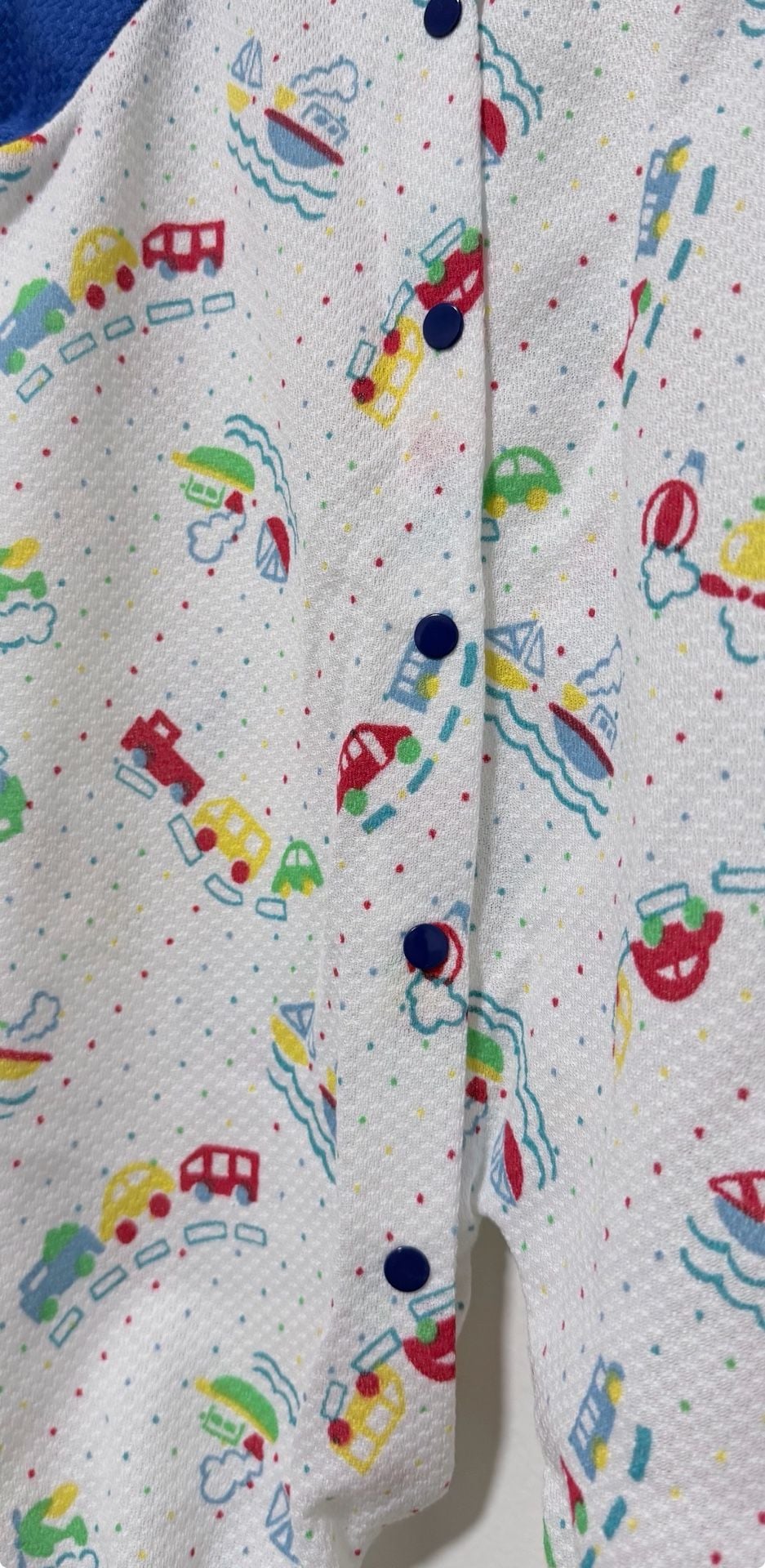 Playskool Vintage Baby Romper Size Small Up To 3 Mos Car Print 4