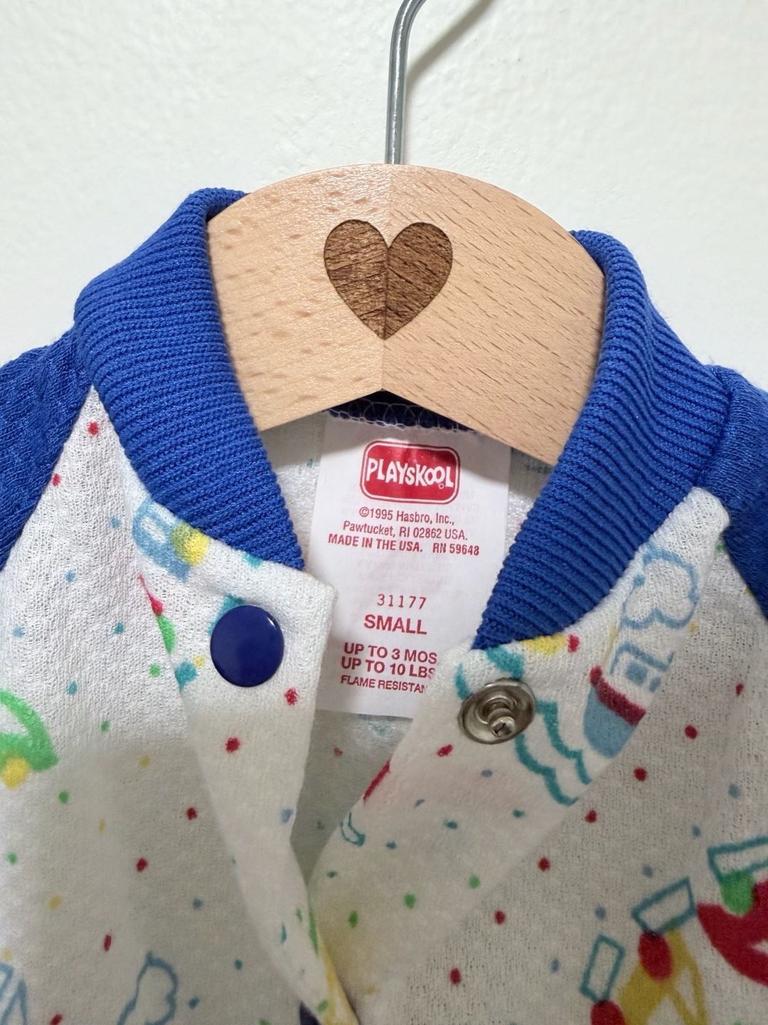 Playskool Vintage Baby Romper Size Small Up To 3 Mos Car Print 6