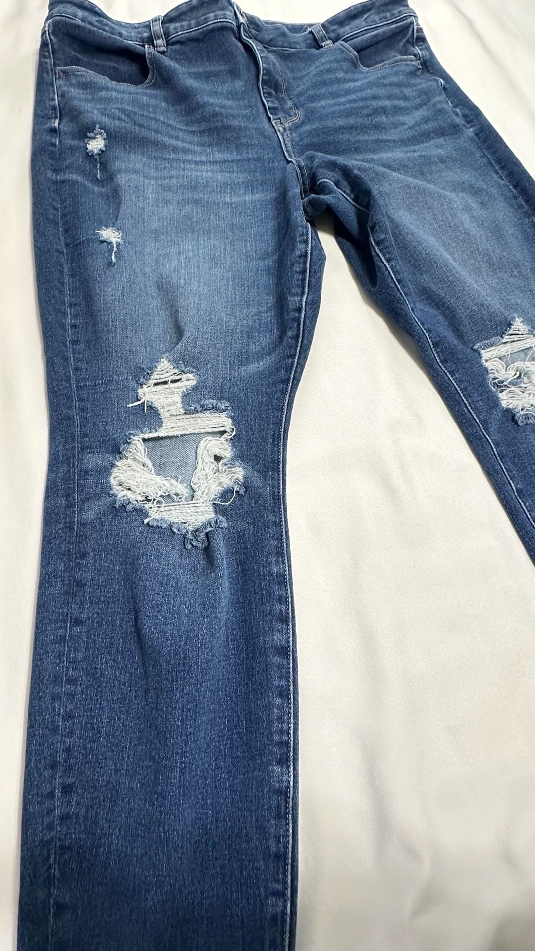American Eagle The Dream Jean Size 18 Regular Distressed 3