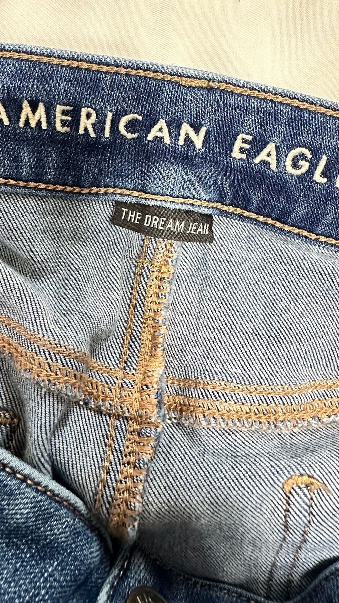 American Eagle The Dream Jean Size 18 Regular Distressed 4