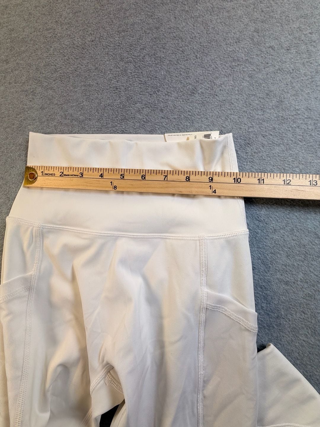 Offline By Aerie Leggings Size S Short White Mesh Panel High Rise 10