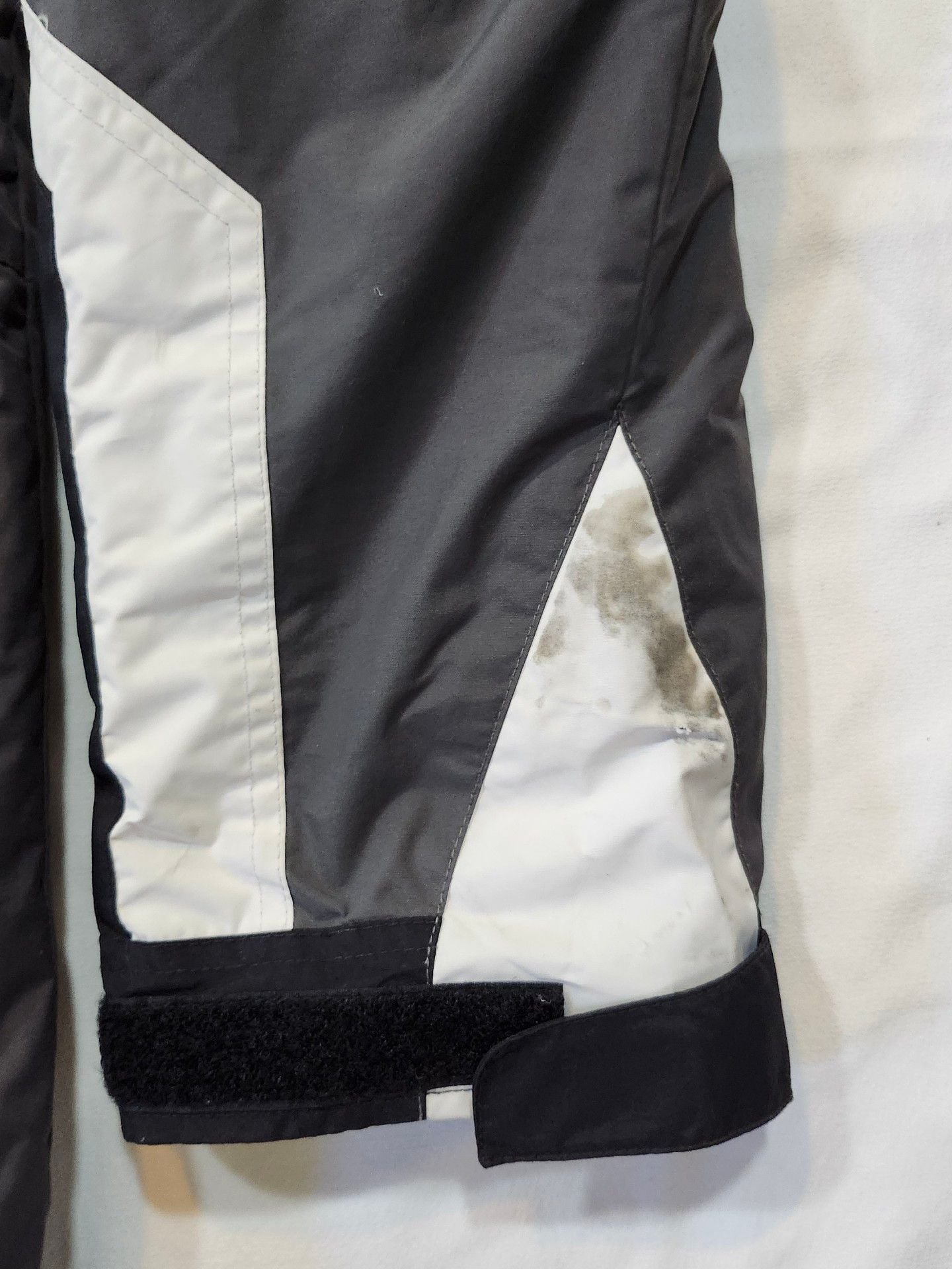 Columbia Winter Ski Jacket Black White Gray 9