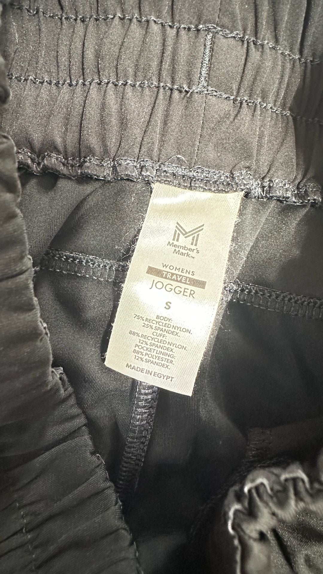 Member's Mark Womens Travel Jogger Size S Black 4