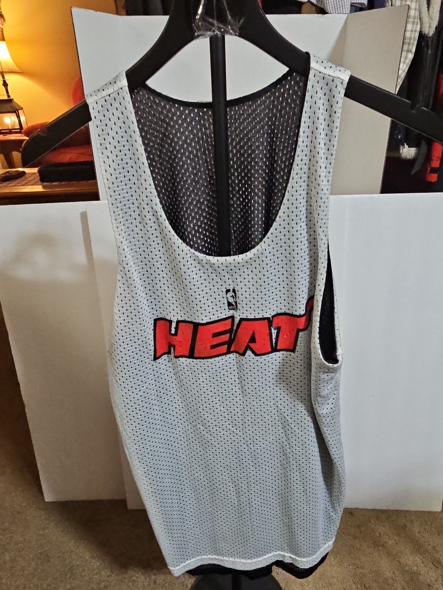 Russell Athletic Miami Heat Reversible Mesh Jersey Size M 2