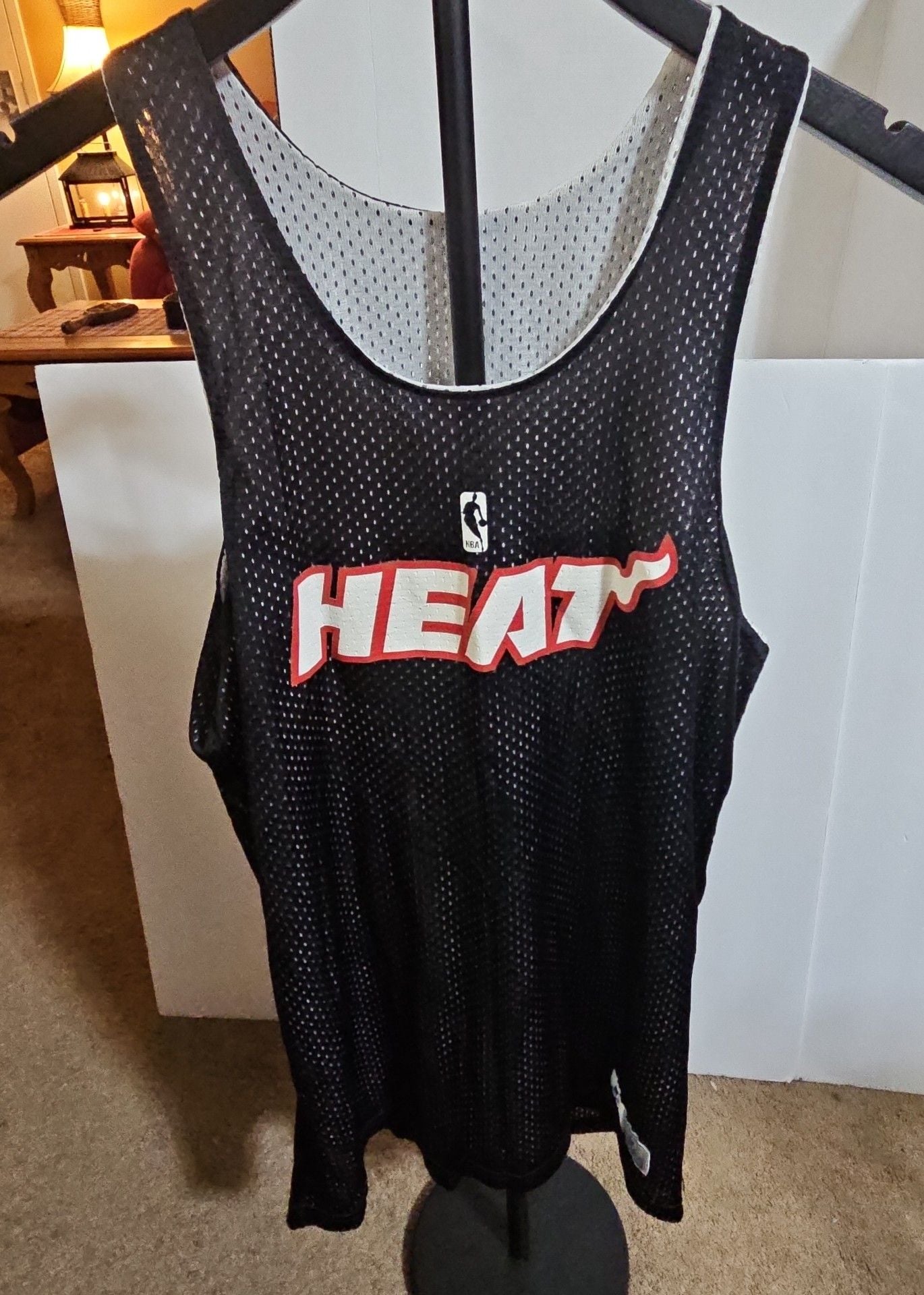 Russell Athletic Miami Heat Reversible Mesh Jersey Size M 4