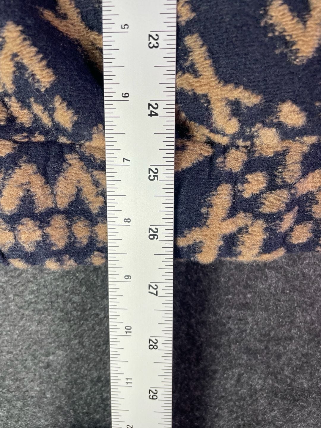 UGG Brigh Snap Fleece Jacket Size M Fair Isle Pattern 4