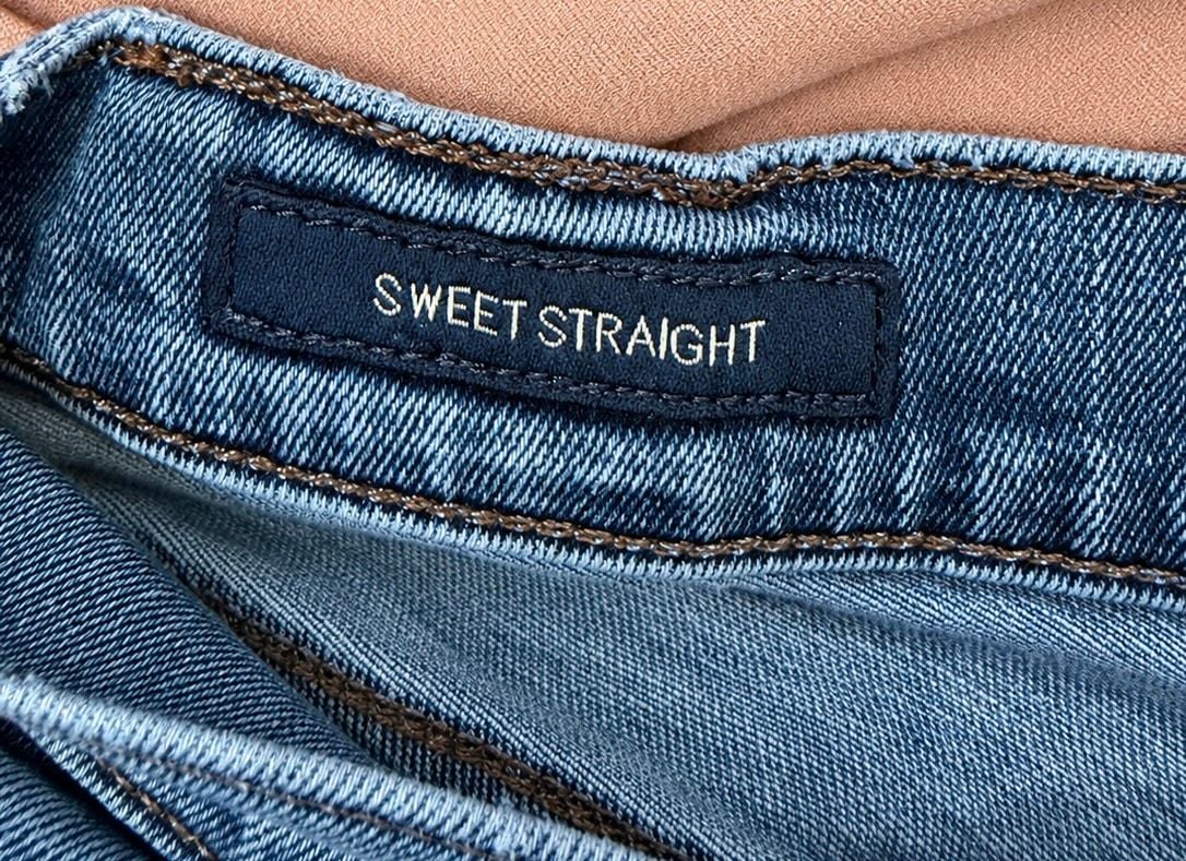 Lucky Brand Sweet Straight Jeans Size 4/27 R Blue Denim 5