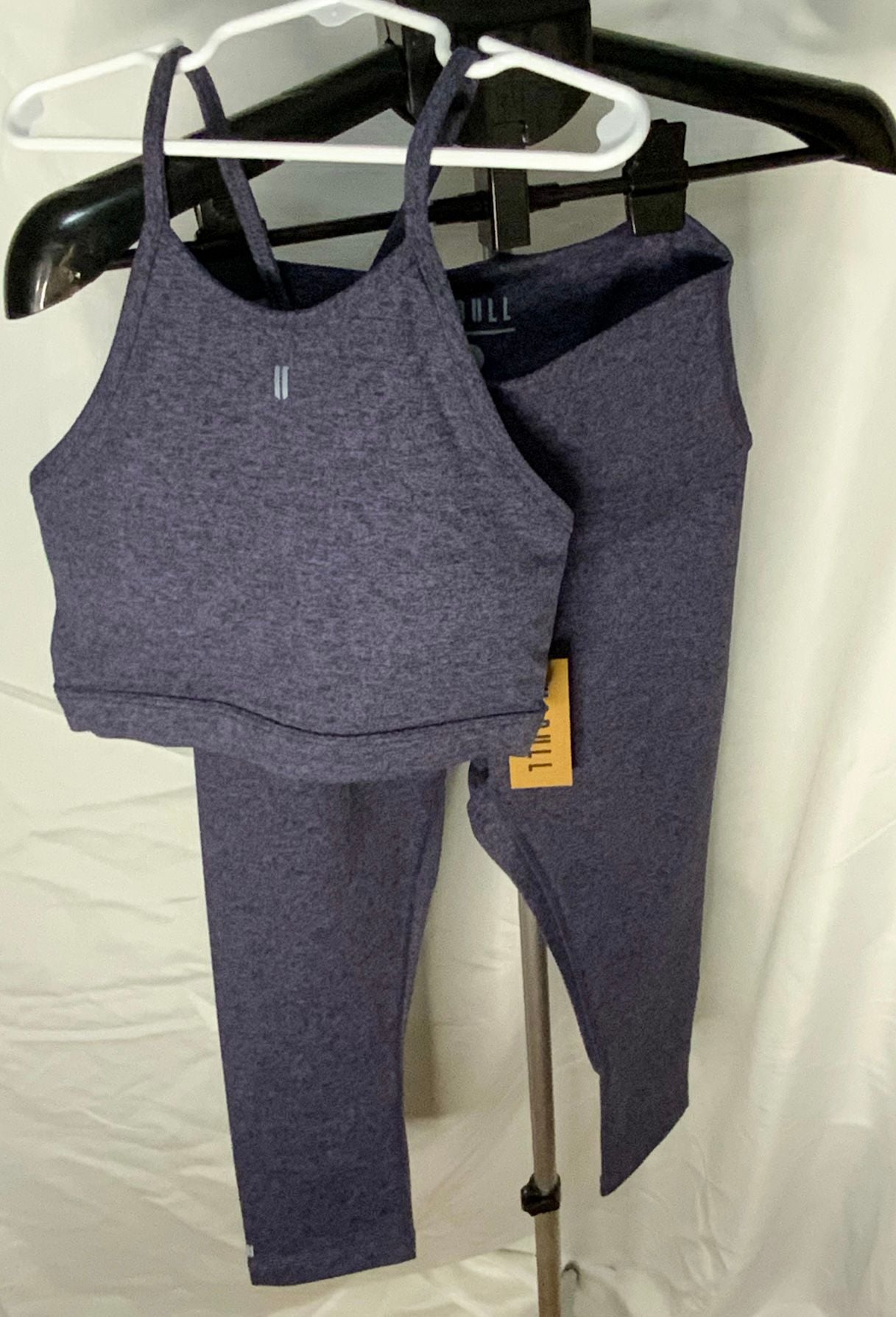 NWT NOBULL Sports Bra NWOT Leggings Women’s Size S Heather Purple Athletic 1