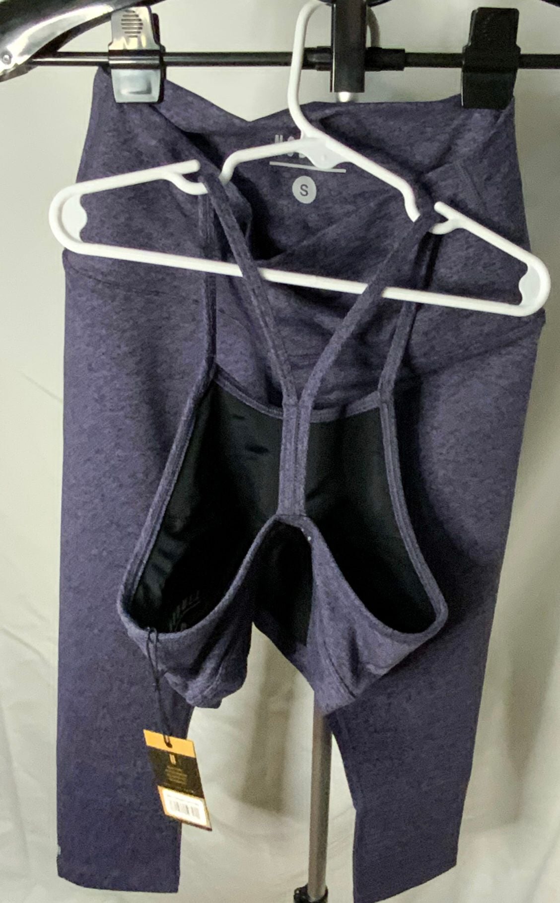 NWT NOBULL Sports Bra NWOT Leggings Women’s Size S Heather Purple Athletic 2