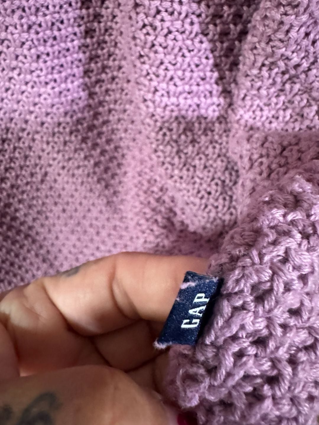Purple Crewneck Sweater 3