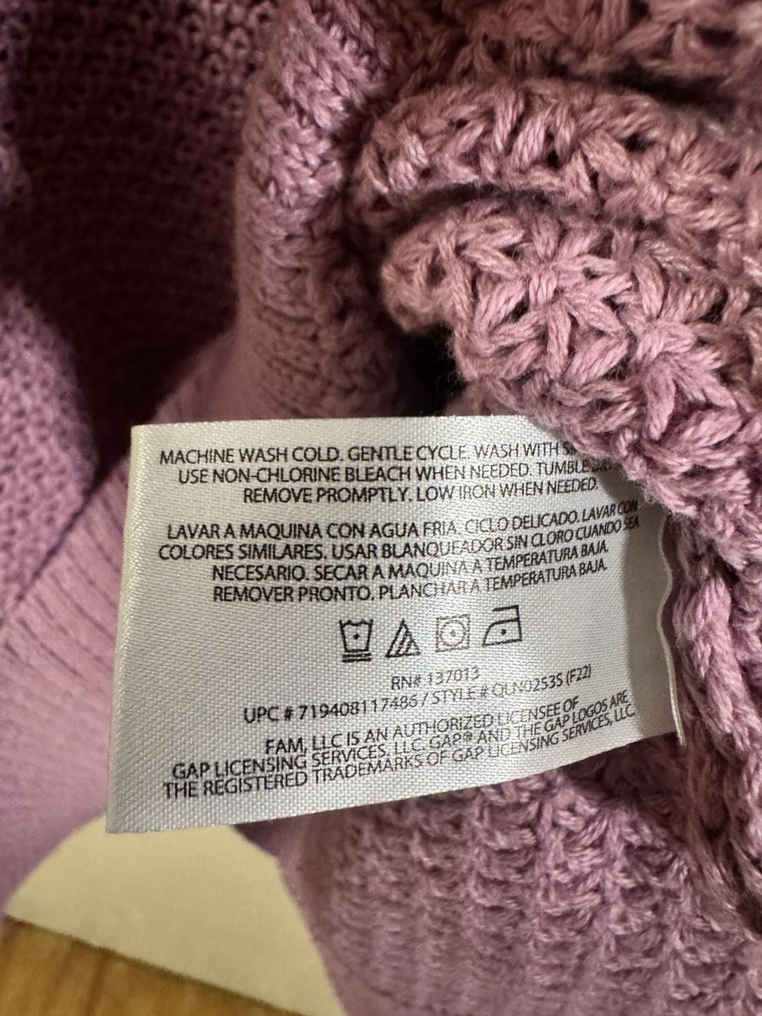 Purple Crewneck Sweater 4