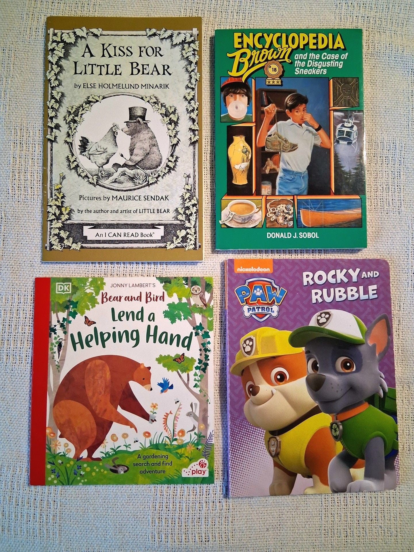 Childrens Book Lot of 4 Assorted Titles 1
