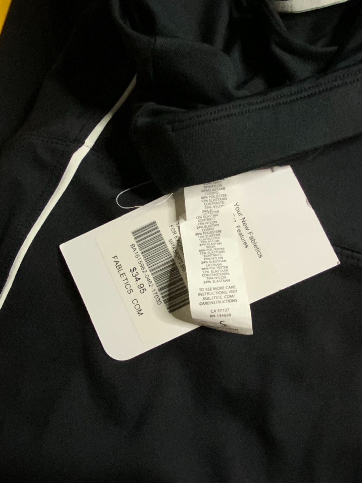 NWT Fabletics Maya Sports Bra NWOT Motion365 Leggings Set Women’s Size S 4