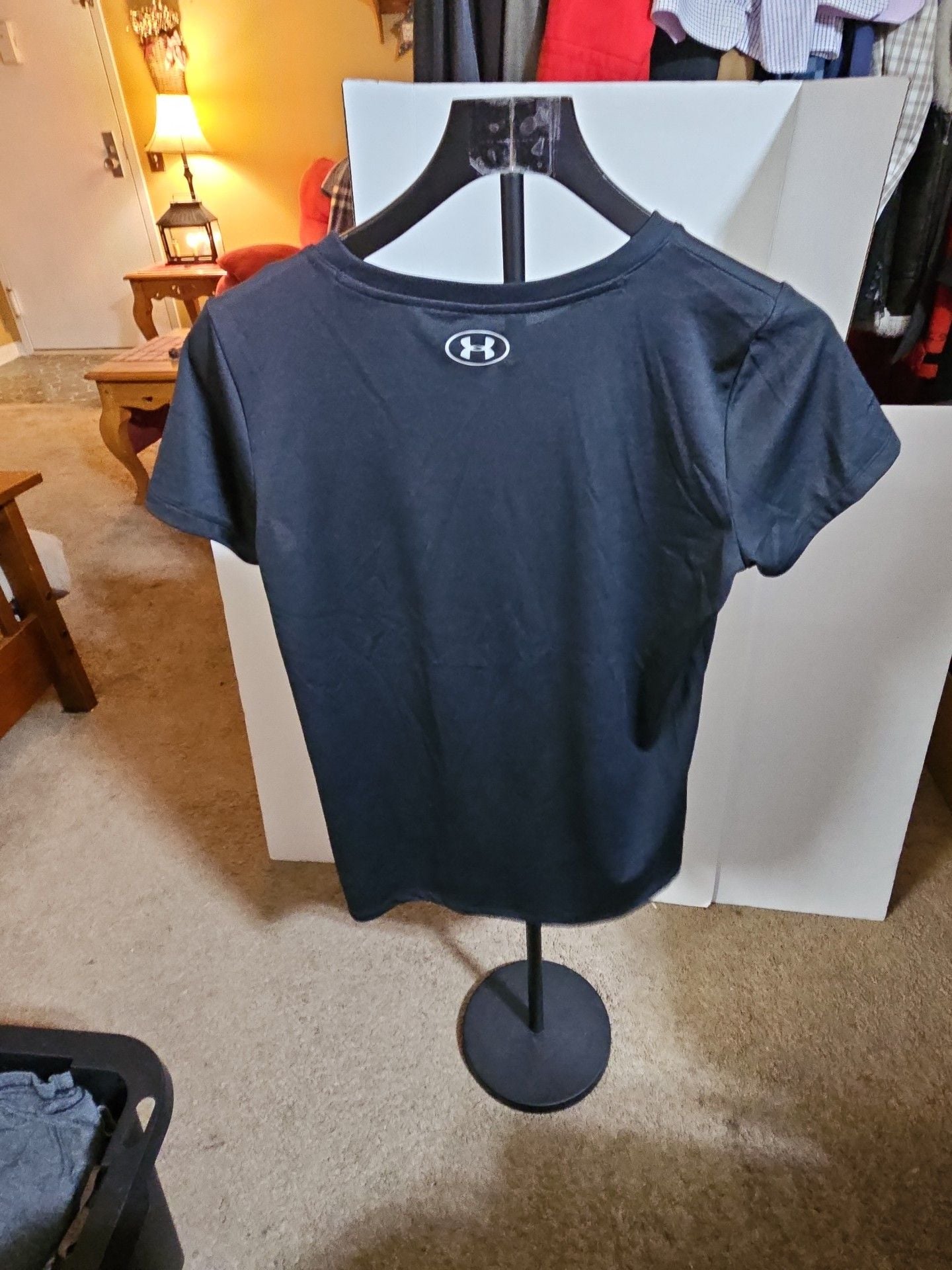 Under Armour HeatGear T-Shirt Size M Black 3