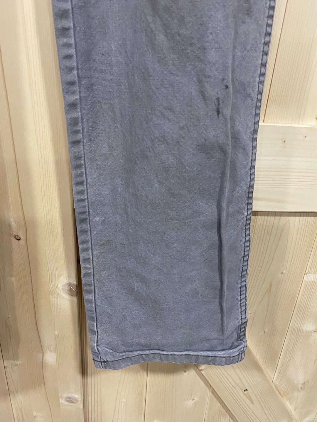 Dickies Utility Work Pants 34x34 Gray Canvas Relaxed Straight 3
