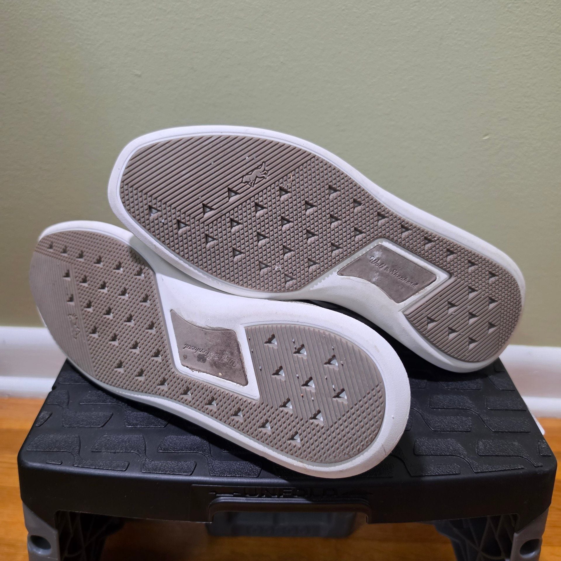 Wolf & Shepard SwiftKnit Slip-On Sneakers Taupe 6