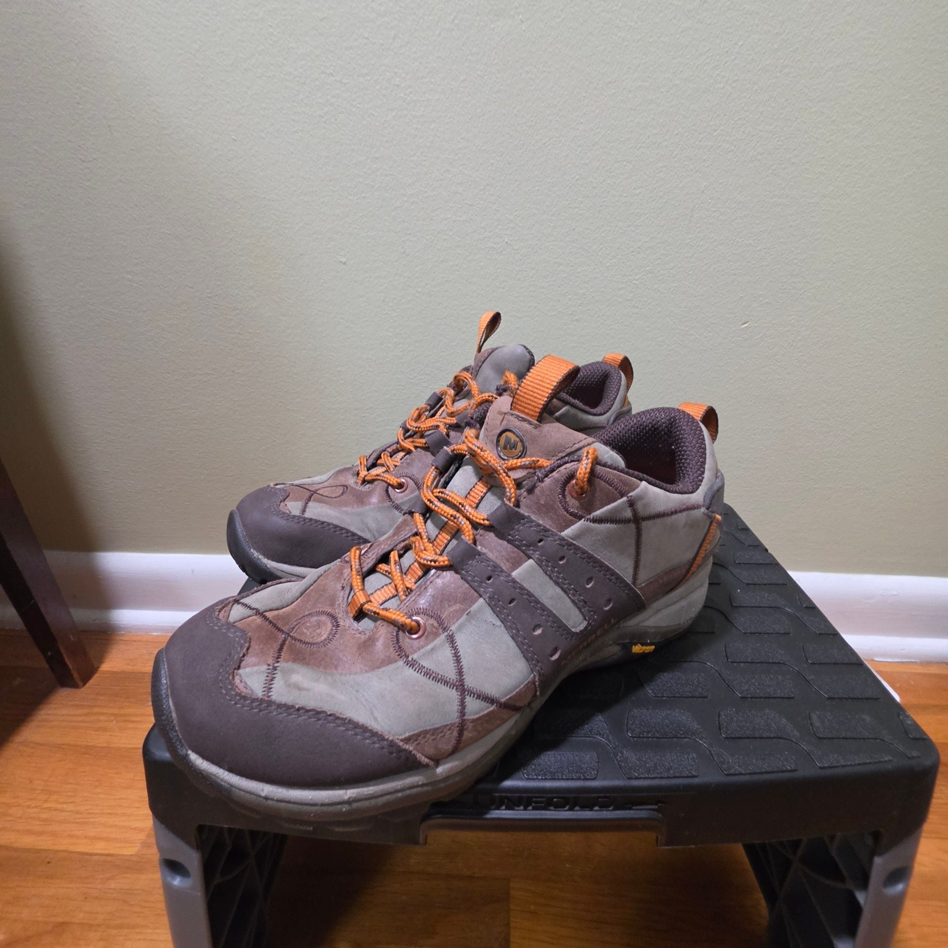 Merrell Siren Metro Brown Leather Trail Hiking Shoes Vibram ..., 3