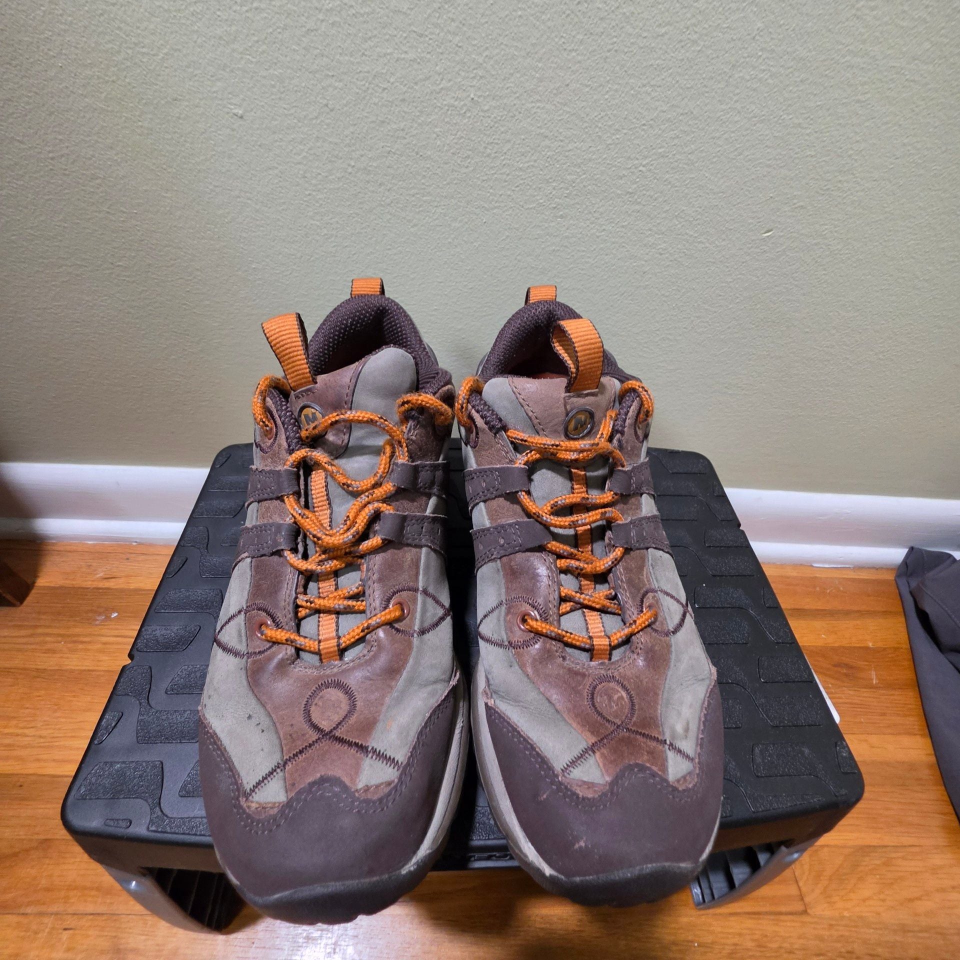 Merrell Siren Metro Brown Leather Trail Hiking Shoes Vibram ..., 5