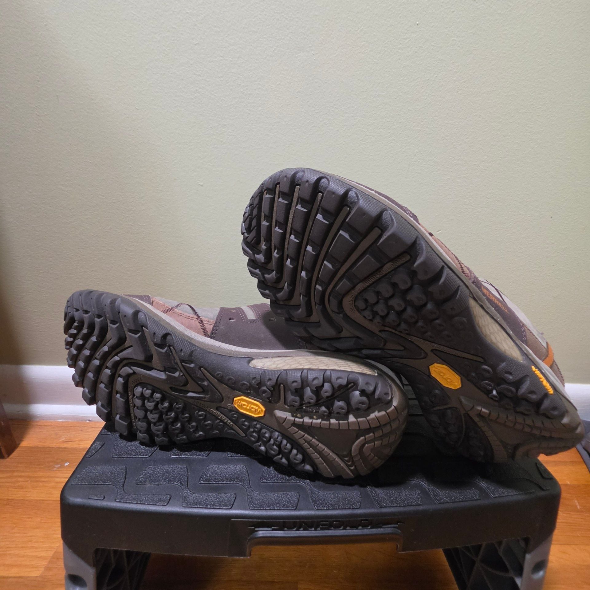Merrell Siren Metro Brown Leather Trail Hiking Shoes Vibram ..., 6