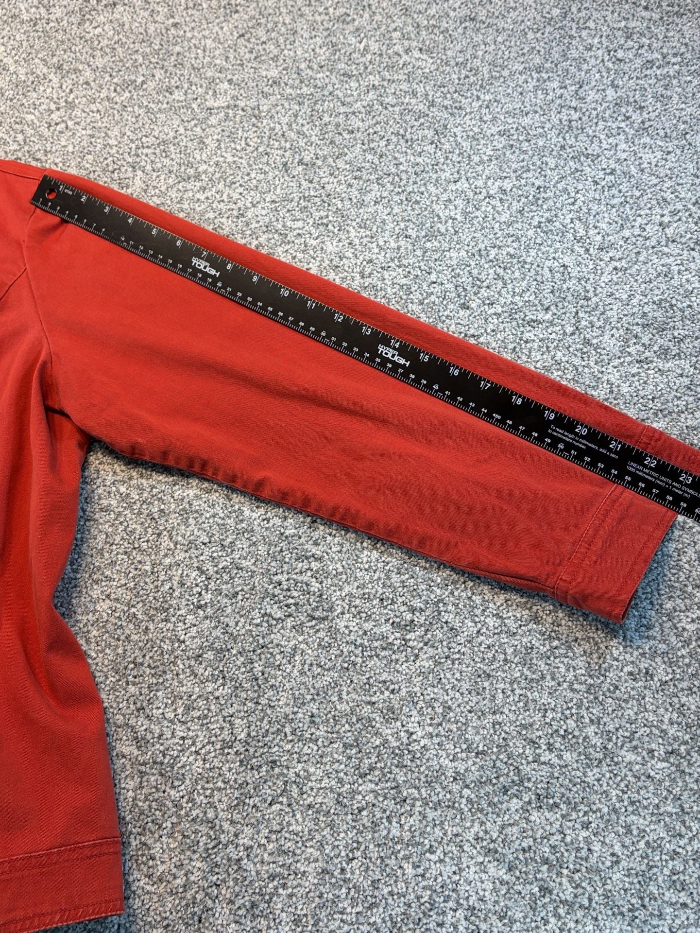 Joann Harris Relativity Red Cotton Women’s XL Utility Jacket 7