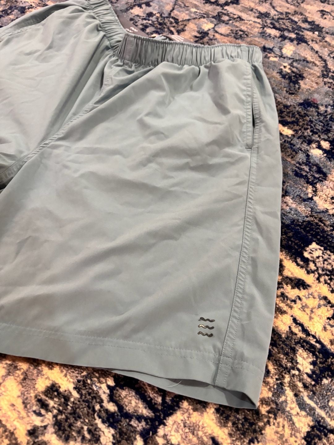Free Fly Shorts Size XL Light Blue Performance 3