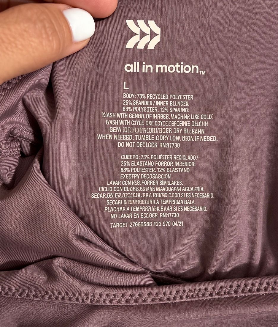 All in Motion Tank Top Size L Lot of 2 Athletic Workout Tops 3