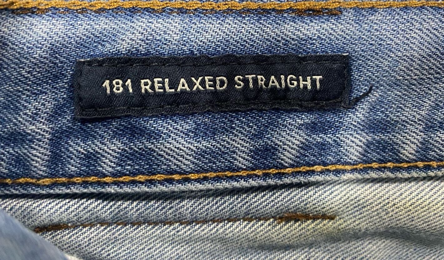 Lucky Brand Straight Leg Jeans Size 34x32 Blue Denim 10