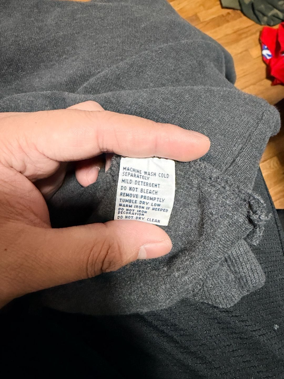 Polo by Ralph Lauren Quarter Zip Sweater Size M Gray Cotton 5