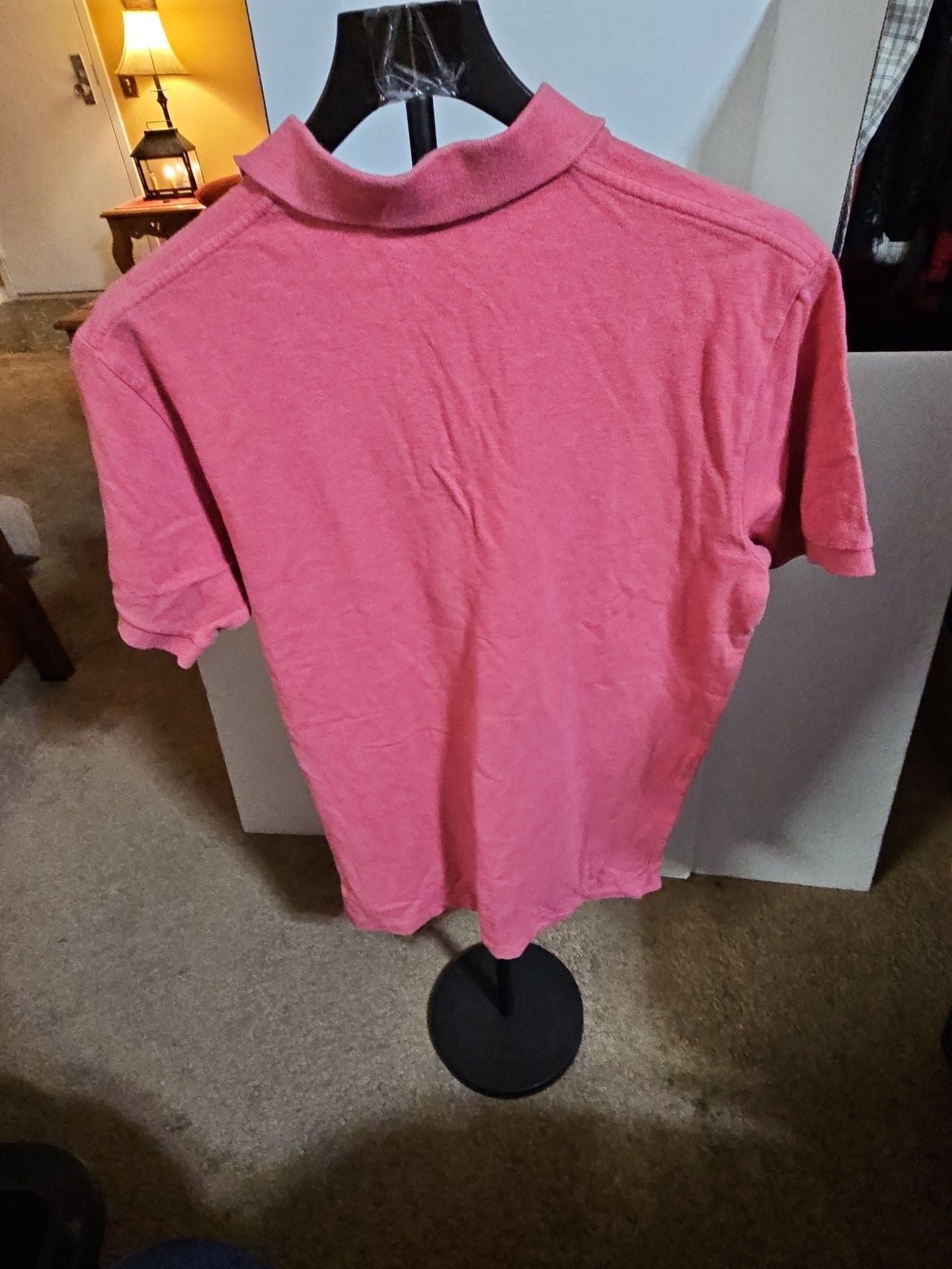 Polo By Ralph Lauren Polo Shirt Size M Pink Short Sleeve 3