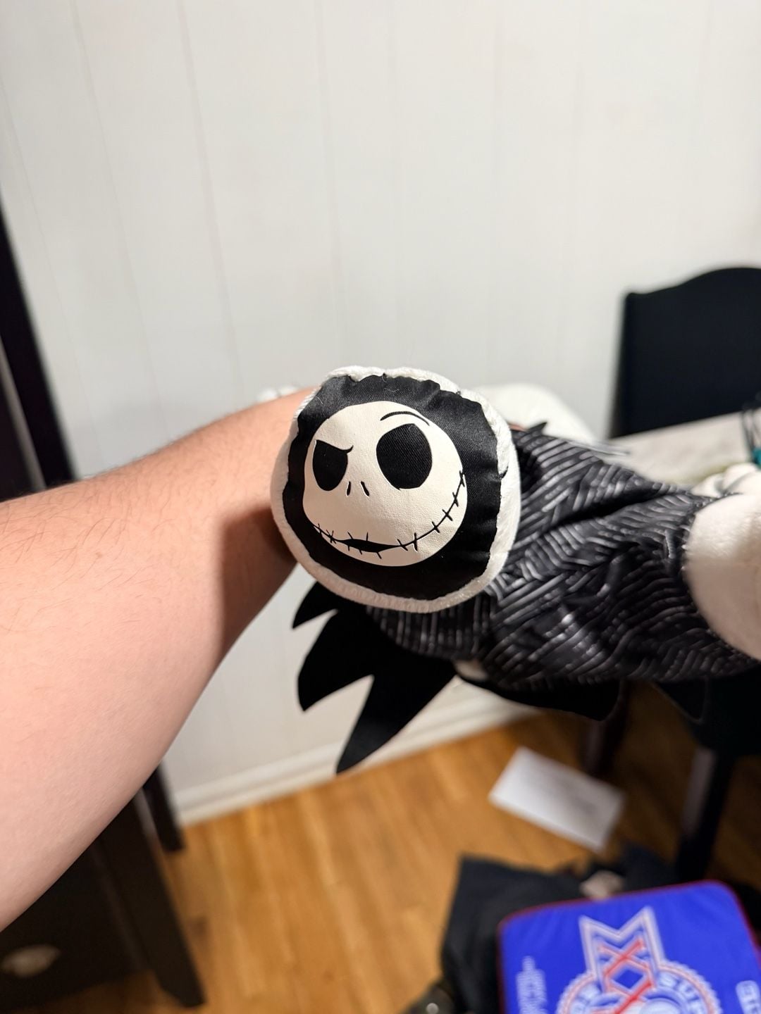 Disney Tim Burton's The Nightmare Before Christmas Jack Skellington Bear Plush 4