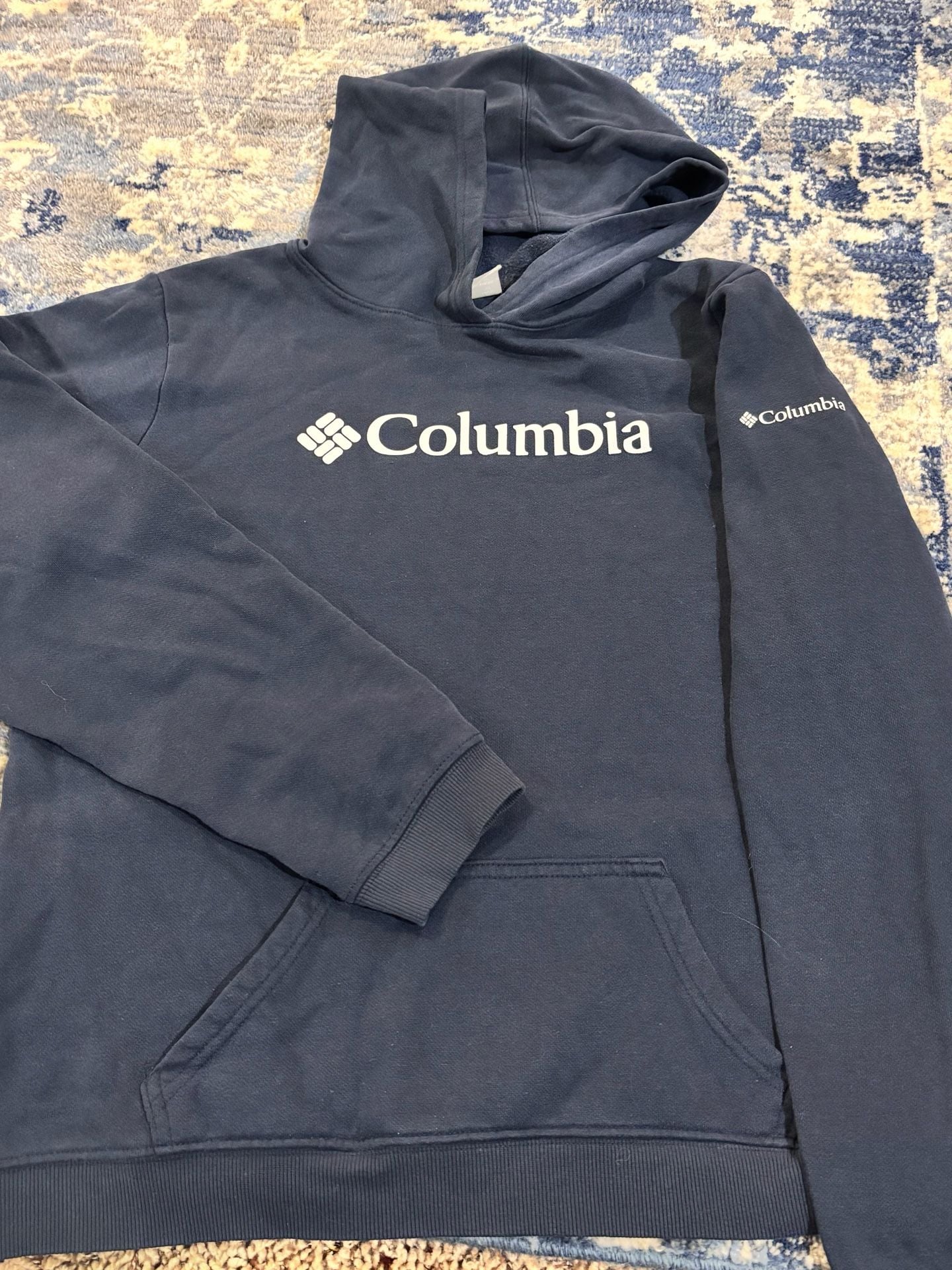 Columbia Sportswear Company Hoodie Youth Size XL Blue Logo 2