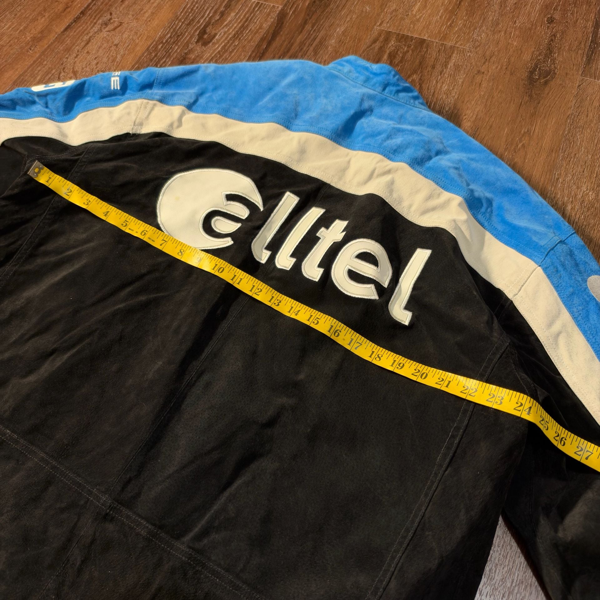 Wilson leather chase authentic Nascar Ryan Newman Alltel jacket size Xl 5