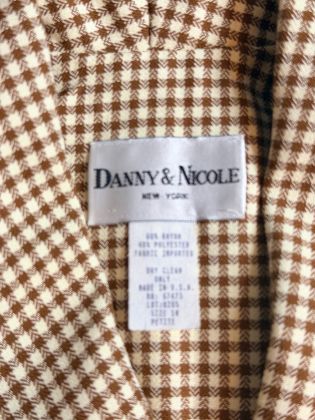 Danny & Nicole vintage new dress 9