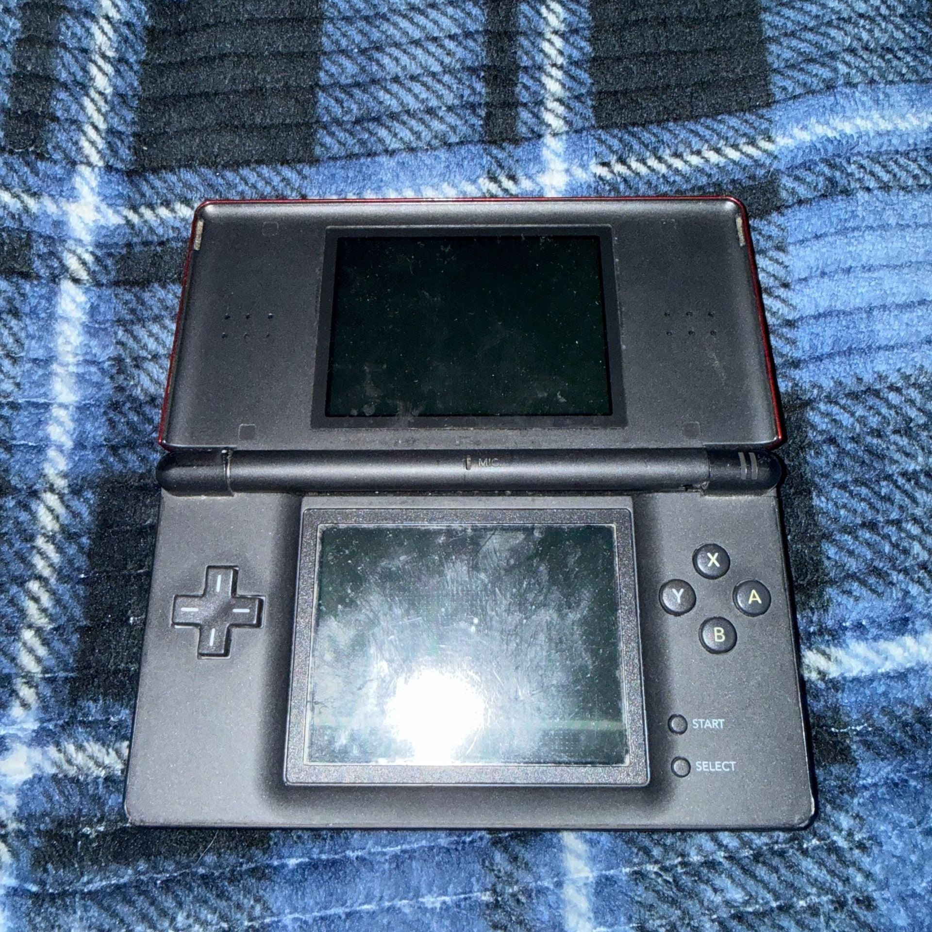 Nintendo DS Lite Metallic Red Handheld Console 2