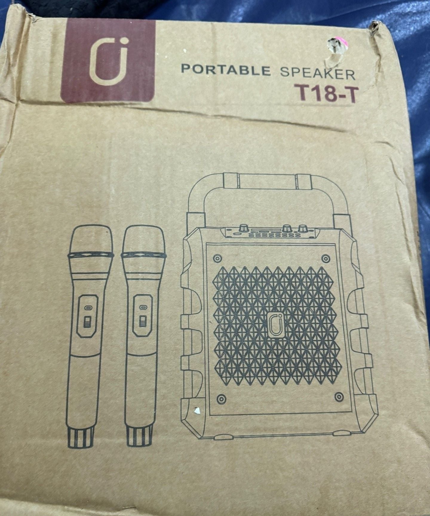 T18-T Portable Speaker with Microphones 1